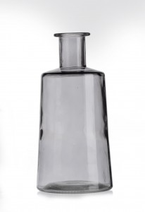 Set vaze Pico Anthracite, Sticla, Ø12xH24 cm, 2 piese