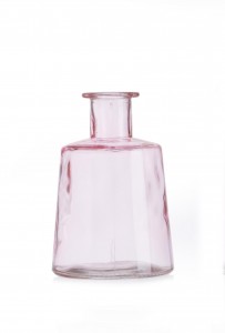 Set vaze Pico Rose, Sticla, Ø12xH17 cm, 2 piese