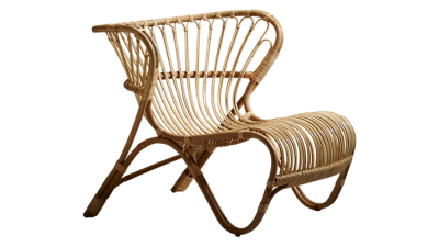 Fotoliu din rattan Fox Natural, l80xA80xH64 cm