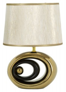 Veioza Glam Oval-O Gold / Cream