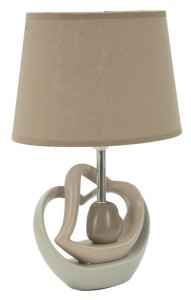 Veioza Heart Big Bej / Gri