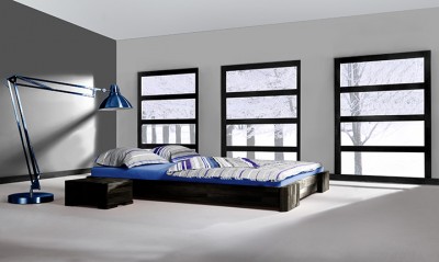 Pat din lemn masiv de fag Bit Frame wenge