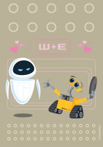 Covor Disney Kids Wall-E W+E 503, Imprimat Digital