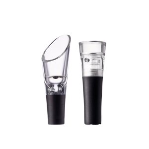 Set 2 piese, Antipicurator Selection si Dop sticla de vin Negru