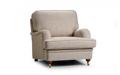 Fotoliu tapitat cu stofa Winston, l90xA95xH90 cm