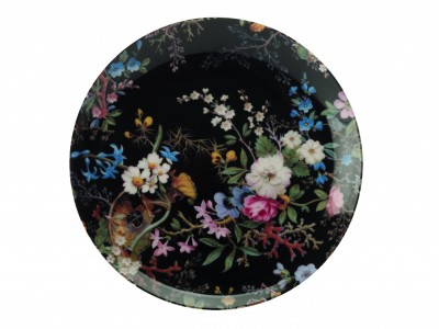 Farfurie Midnight Blossom, William Kilburn, 20 cm