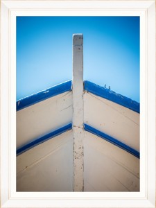 Tablou Framed Art Wooden Boat Bow I  