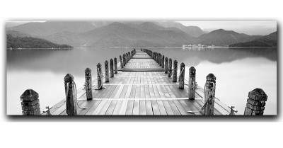 Tablou Canvas Nature Molo, 45x140 cm 