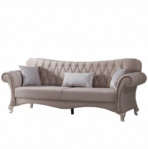 Canapea extensibila 3 locuri Zerafet Ivoir K4