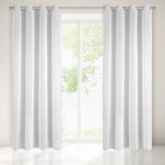 Perdea Cyntia 140X250 Alb 1 buc 1