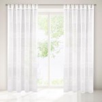 Perdea Glow 140X250 Alb 1 buc 6